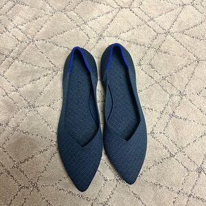 Rothys The Pointe Navy Size 9